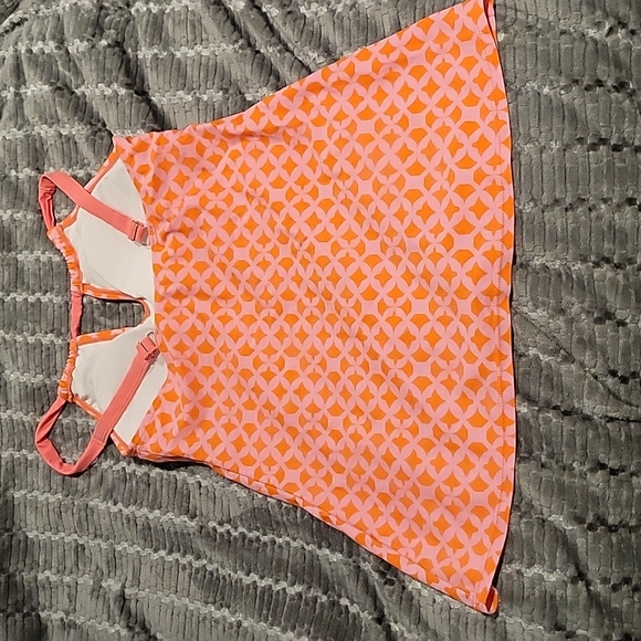NWOT Dearlove Tummy Control Swimsuits High Neck Tankini Top Halter - Picture 14 of 16
